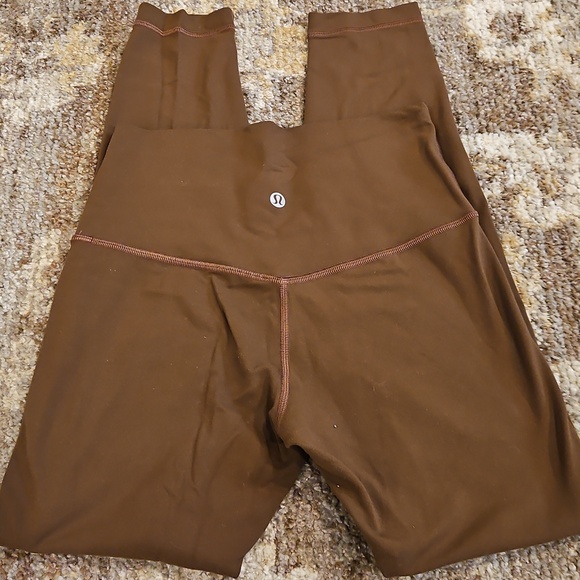 lululemon athletica Pants - lululemon athletica High-Rise Dark Brown Align
